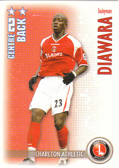 Souleymane Diawara Charlton Athletic 2006/07 Shoot Out #80